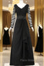 Dreamy V-Neck Long Sleeve Lace Chiffon Mother of the Bride Dresses