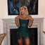 Elegant 17Th Birthday Dresses Shiny Green Sequin Birthday Outfits
