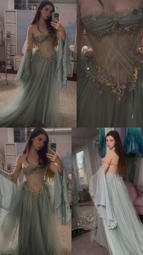 Elegant A Line Off The Shoulder Floor-Length Tulle Long Sleeves Formal Evening Dresses Formal Prom Dresses