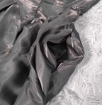Elegant Black A-Line Spaghetti Strap Satin Long Formal Prom Dresses