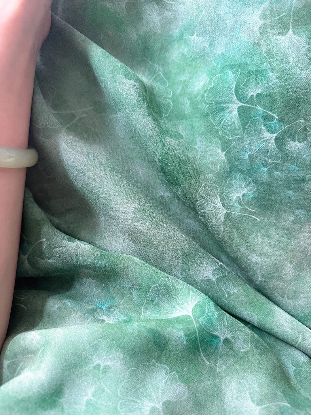Elegant Dark Green Mermaid Ruffled Chiffon Long Formal Prom Dresses