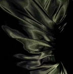 Elegant Dark Green Spaghetti Strap V-Neck Ruched Satin Long Formal Prom Dresses