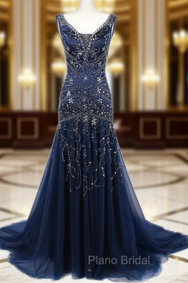 Elegant Evening Dresses Tulle Formal Dresses