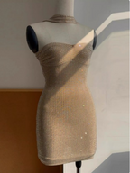 Elegant Hot Diamond Tube Top Slim Fit Hip 17Th Birthday Short Skirt Homecoming Dresses