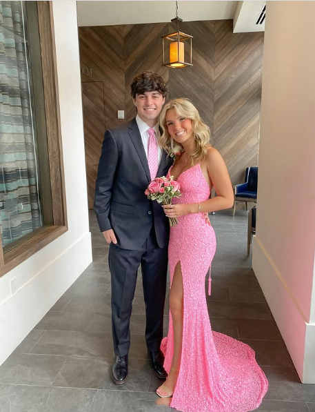 Elegant Mermaid Sequin Pink Long Formal Prom Dresses Formal Dresses