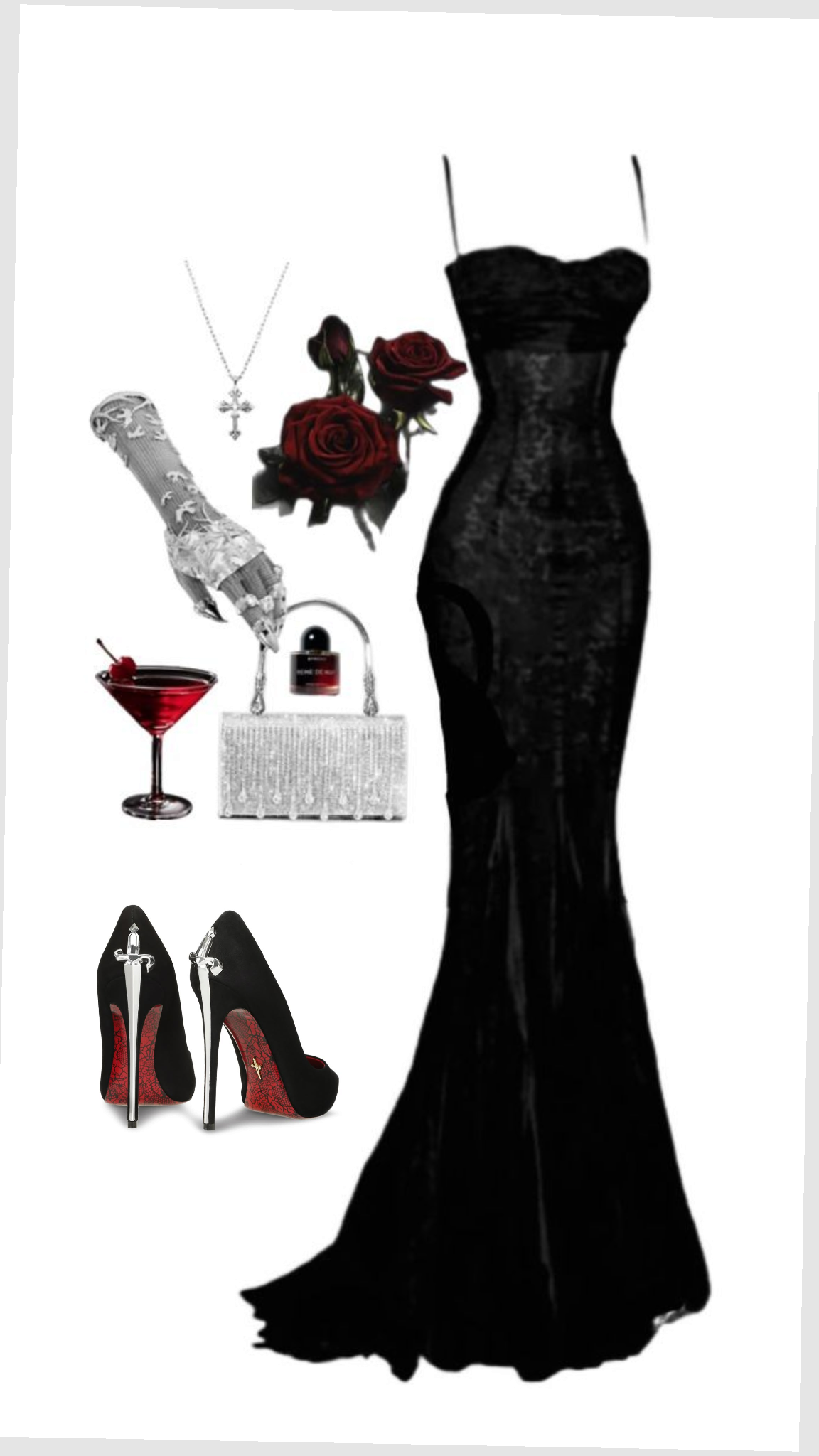 Elegant Mermaid Spaghetti Straps Black Lace Long Formal Prom Dresses Birthday Outfits