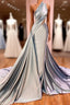 Elegant One Shoulder Long Mermaid Evening Dresses Ruffles Online