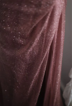 Elegant Pink Mermaid Spaghetti Strap Sequined Long Formal Prom Dresses