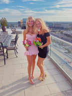 Elegant Pink Short Party Dresses Short Formal Prom Dresses Homecoming Dresses