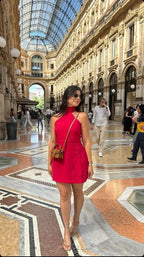 Elegant Red Off-The-Shoulder Waisted 17Th Birthday Homecoming Dresses