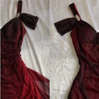 Affordable Party Dresses Under $160’œElegant  Purple Glitter Ruffled Chiffon Formal Prom Dresses