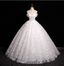 Elegant White 3D Floral Tulle Long Ball Gown Prom Dresses Sweet 16 Dresses