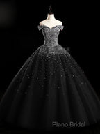 Emerald Green Sequin Formal Prom Dresses Beaded Quinceanera Dresses, Sweet 16 Dresses