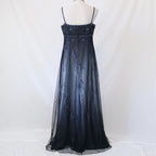 ¥ââ€?Empire Dresses Vintage Silver And Black Glitter Ombre Beaded High-Waisted Long Tulle Formal Prom Dresses Formal Evening Dresses Party Dresses