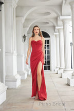 Lilac Long Formal Prom Dresses Party Evening Gowns