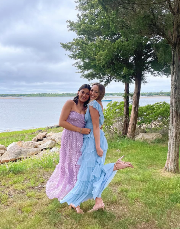 Fairy Sky Blue Sequare Neck Tiered Tulle Formal Evening Dresses Long Formal Prom Dresses