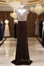 Fashion Mother of The Bride Dresses New Arrival with High-Neck Crystal Beading