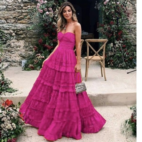 Fashion Red Formal Prom Dresses Long Sexy Formal Prom Dresses Secondary image
