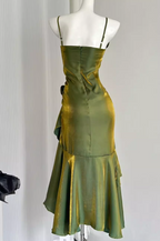 Fishtail Ruffled Suspender Dresses Birthday Dresses