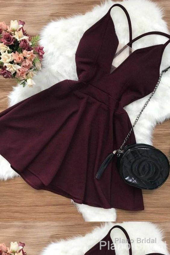 Sexy Homecoming Dresses, Short Homecoming Dresses, Open Back Homecoming Dresses Secondary image