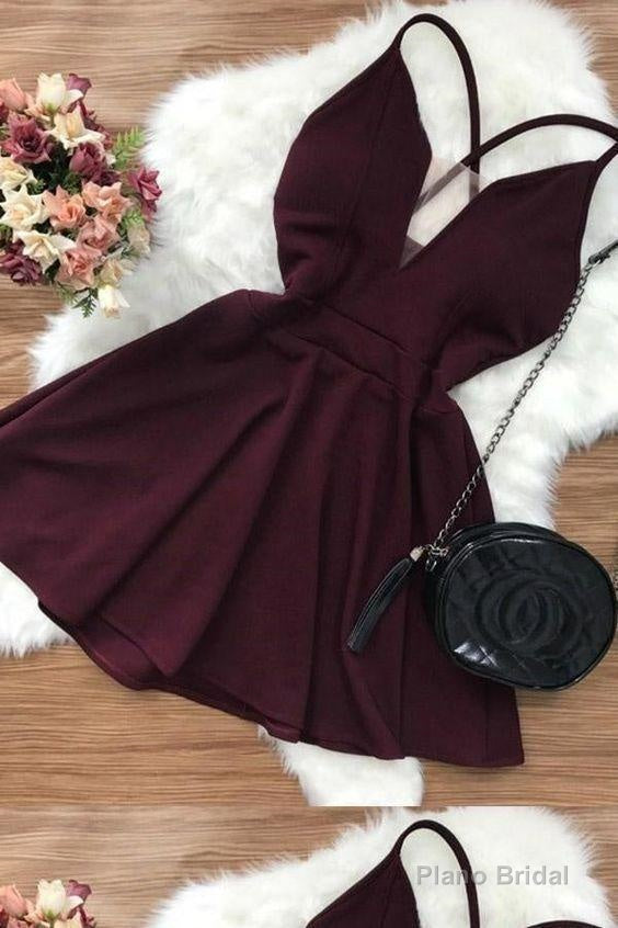 Sexy Homecoming Dresses, Short Homecoming Dresses, Open Back Homecoming Dresses Main image