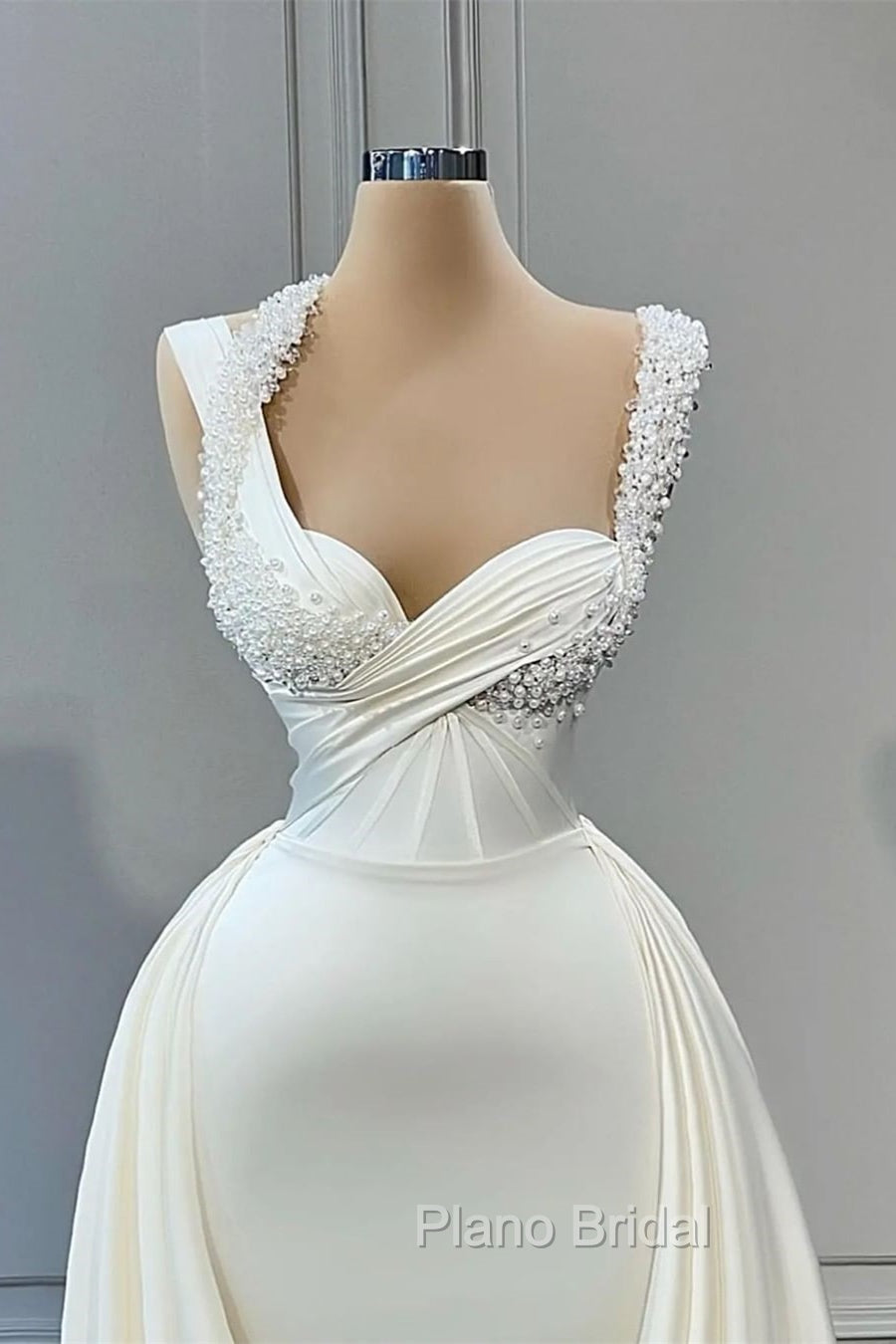 Glorious A-line Sleeveless Sweetheart Beading Bridal Dresses Secondary image