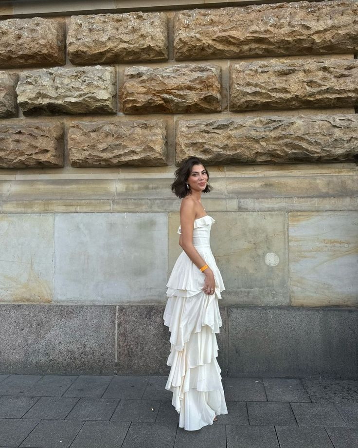 Gorgeous  A-Line Strapless Satin Long Formal Prom Dresses Formal Evening Dresses Main image