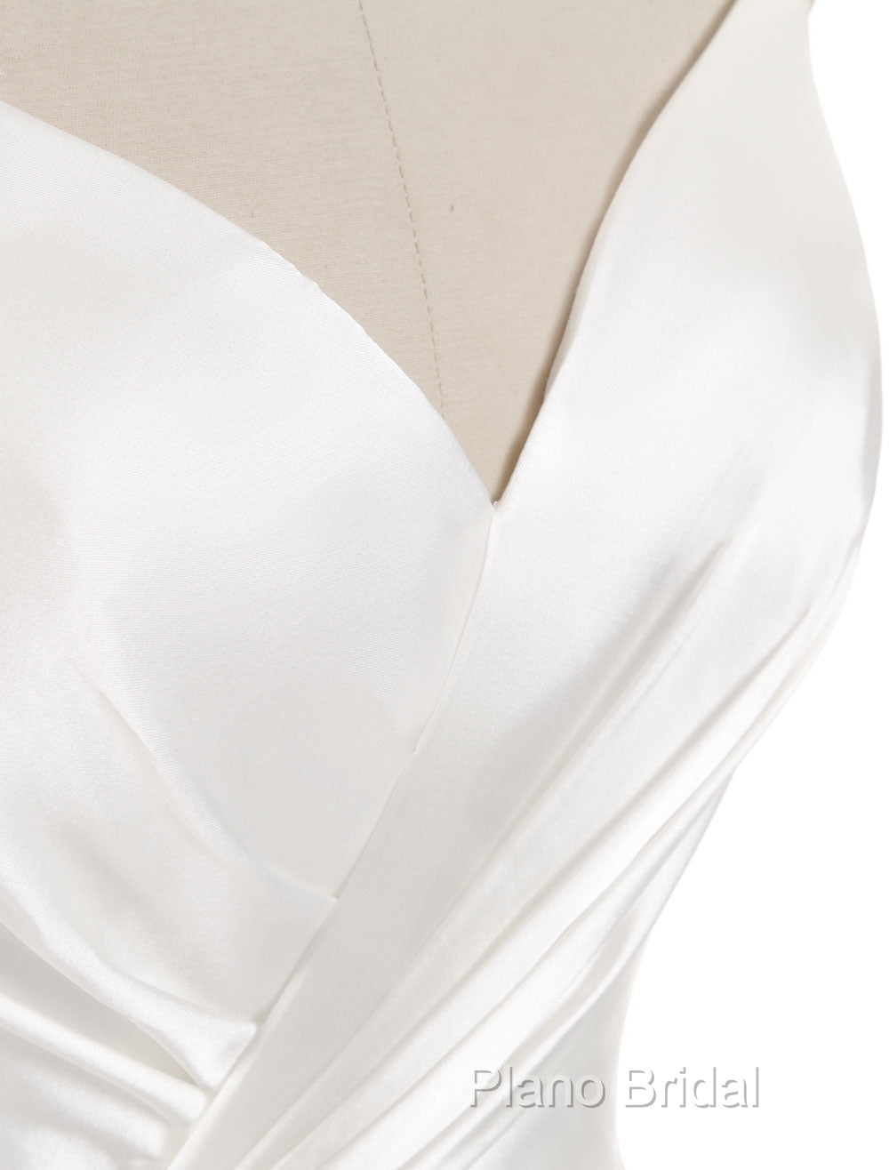 Gorgeous Beach Wedding Dresses Mermaid Sleeveless Formal Dresses V Neck Straps Split Ivory Bridal Gown With Court Train