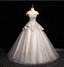 Gorgeous Court Silver-White One-Shoulder Sequin Tulle Long Ball Gown Prom Dresses Sweet 16 Dresses