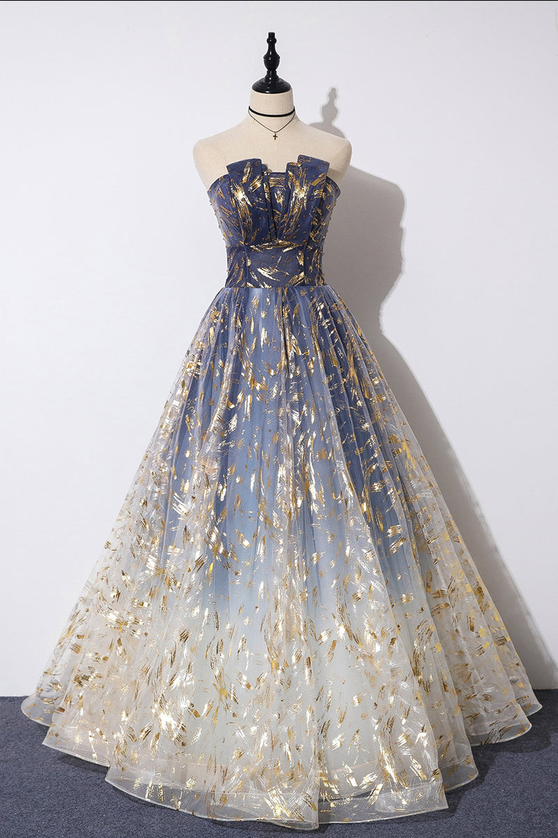 Gorgeous Tulle A-Line Party Gown, Fashionable Formal Prom Dresses Secondary image