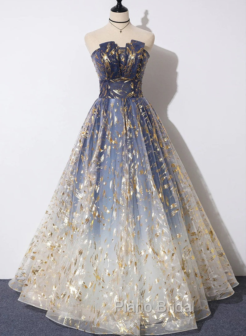 Gorgeous Tulle A-line Party Gown, Fashionable Formal Prom Dresses Main image