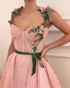 Gorgeous Unique Formal Prom Dresses,A-Line Formal Prom Dresses,Tulle Formal Prom Dresses