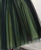 Stylish Tulle Lace Short Formal Prom Dresses, Cute Evening Dresses