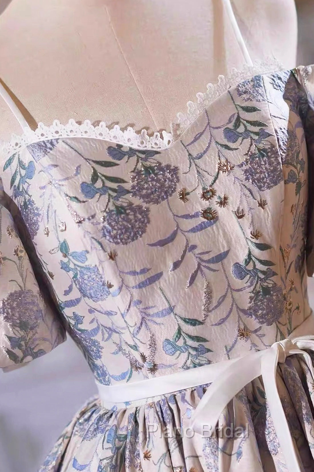 Gray Print Short Formal Prom Dresses Dresses, Lovely Spaghetti Strap Evening Party Dresses