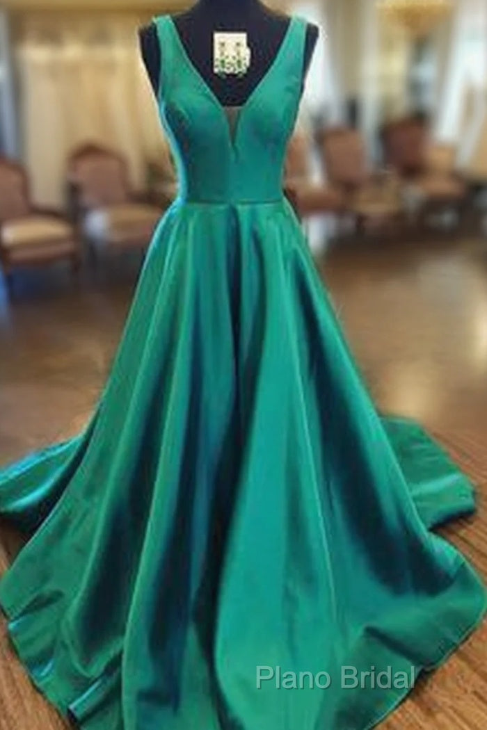 Green Color Formal Prom Dresses, Ball Gown, Formal Dresses,Birthday Party Gown Long, Back To Schoold Party Gown Main image