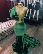 Green Formal Evening Formal Prom Dresses,Long Formal Prom Dresses