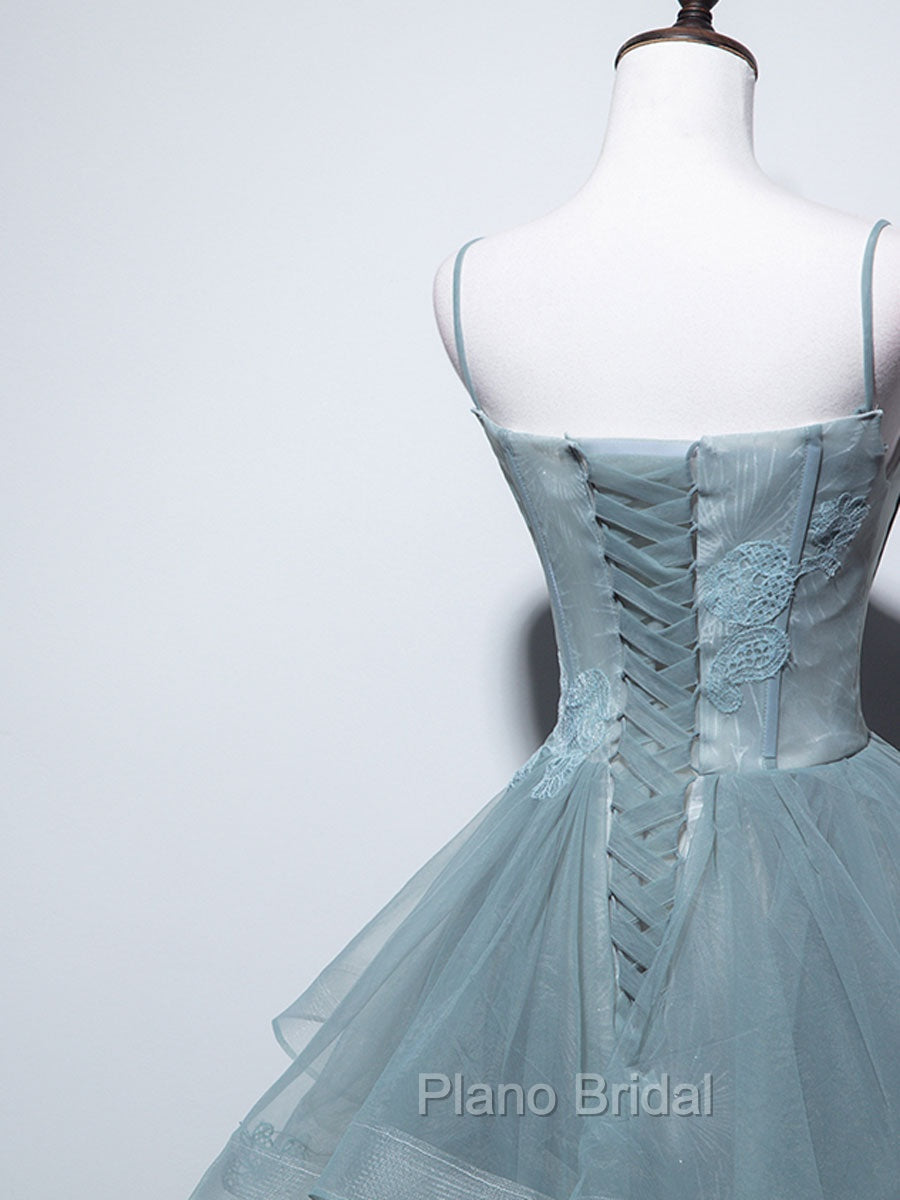 Green Long Formal Prom Dresses, Green Formal Graduation Dresses With Lace