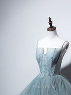 Green Long Formal Prom Dresses, Green Formal Graduation Dresses With Lace