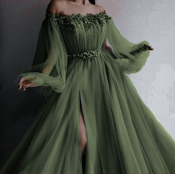 Blue/Green New Fashion Formal Evening Dresses Formal Prom Gown Secondary image
