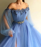 Blue/Green New Fashion Formal Evening Dresses Formal Prom Gown