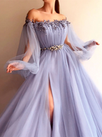 Blue/Green New Fashion Formal Evening Dresses Formal Prom Gown