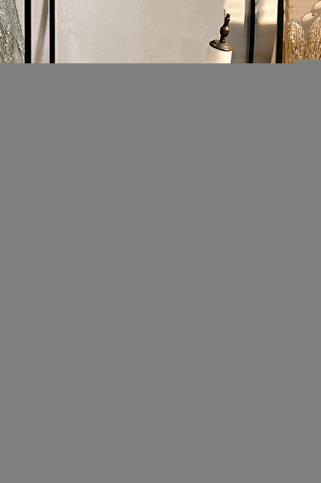 Green V-Neck Lace Long Prom Dress, A-Line Spaghetti Straps Evening Dress Main image