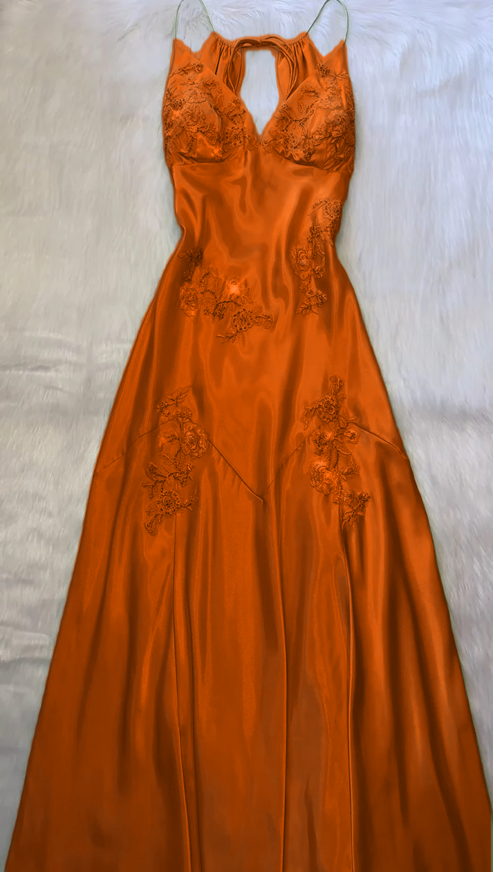 Green V Neck Long Formal Prom Dresses
