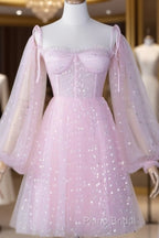 Hearty Corset Mini Dresses