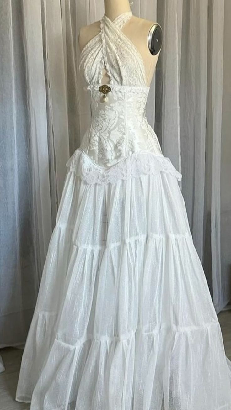 Halter Lace A Line Occasion Dresses Formal Party Dresses