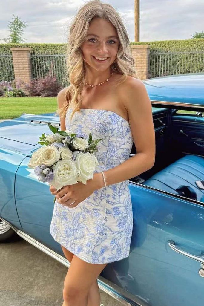 Homecoming Dresses Short Formal Prom Dresses Cocktail Dresses Strapless Short Homecoming Dresses