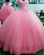 Hot Ball Gown Lace Quinceanera Dresses Tulle Appliques Off Shoulder Party Dresses