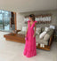 Pink Backless Formal Prom Dresses,  Formal Evening Dresses