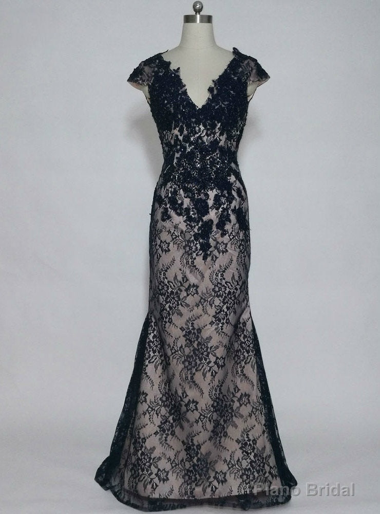 Hot Sale Formal Evening Gowns Cap Sleeves Mother of the Bride Dresses Main image