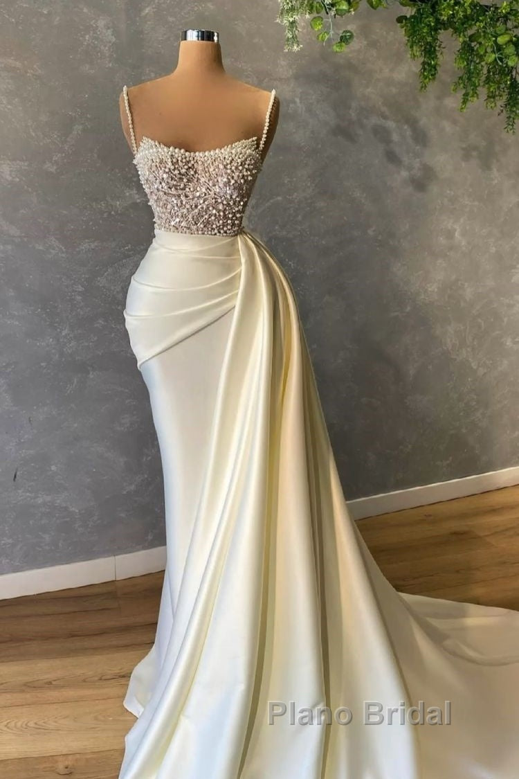 Ivory Formal Prom Dresses With Pearl Formal Prom Dresses Formal Evening Dresses Secondary image